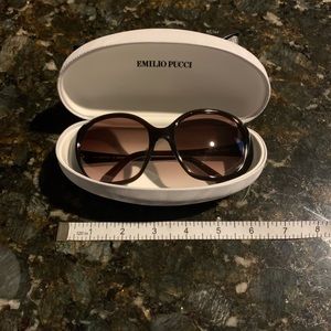Emilio Pucci oversized sunglasses Authentic
